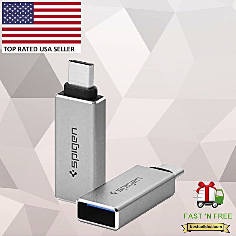 Spigen Essential USB-C to USB 3.0 Adapter CA300 2 Pack