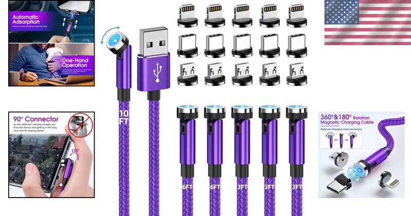 Fast Charging Magnetic Cable Collection gallery