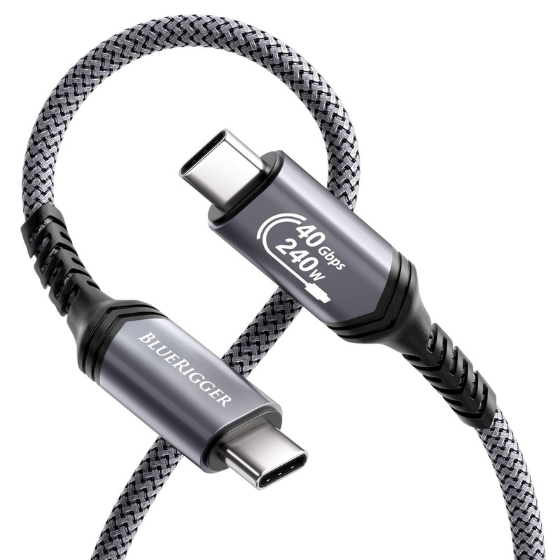 USB C Cable 3FT - (240W PD, USB 4.0, Type C Cable, 48V 5A Fast Charging, 40 G...