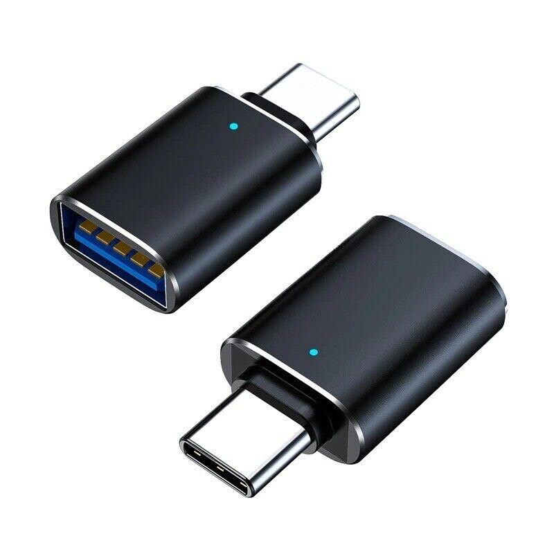 OTG Adapter Type C to USB 3.0 Connector with Indicator Male to Female Converter