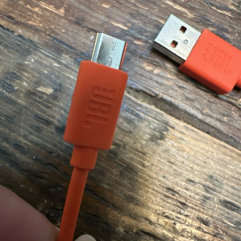 USB Charger Cable Cord for JBL Flip 4 3 2 Bluetooth Speaker Orange gallery