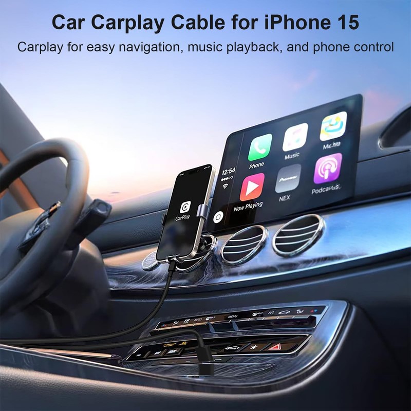 USB C Charger Cable 5FT MFi Certified for iPhone 17 16 15 - Fast Charging 5A gallery