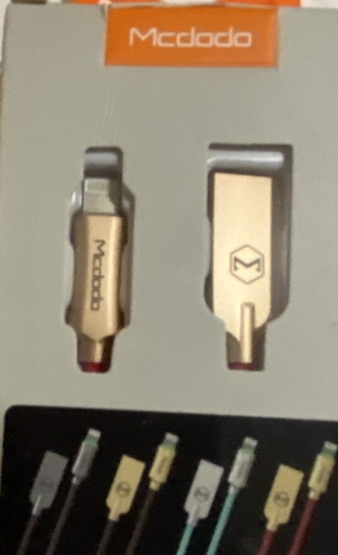 Mcdodo Auto Disconnect Data Cable2.4A Fast Charge ZincAlloy Braided MicroUSB-New gallery