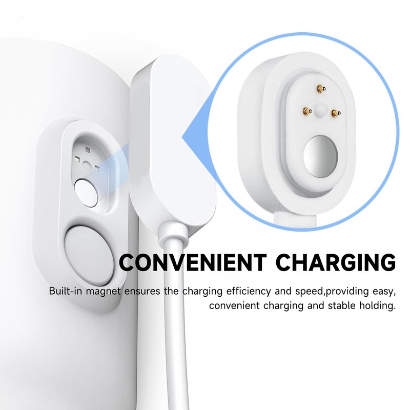Arlo 2 Pack 10FT Magnetic Charging Cable - Compatible with Arlo Pro 5S 2K, 4,... gallery