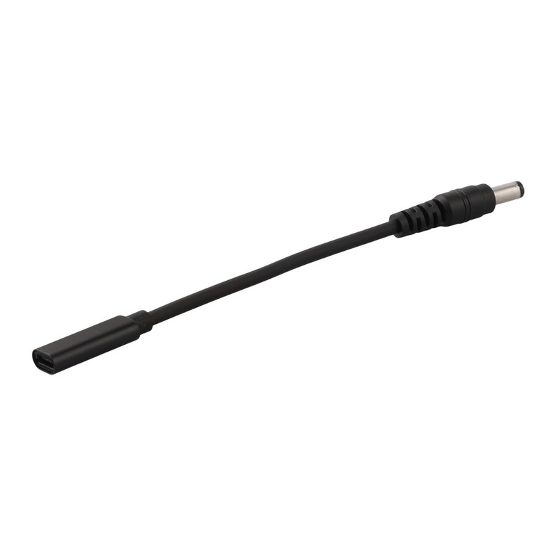 USB C Female Input Cable for Starlink For Mini DC 5.5x2.1mm 15cm Black gallery