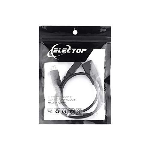 ELECTOP Micro USB Female to 2 Micro USB Male Splitter Cable gallery