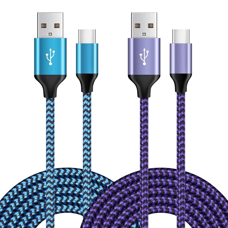 FiveBox 2Pack 6ft Fast Charging Cable Charger for iPhone 16e, 16, 16 Pro
