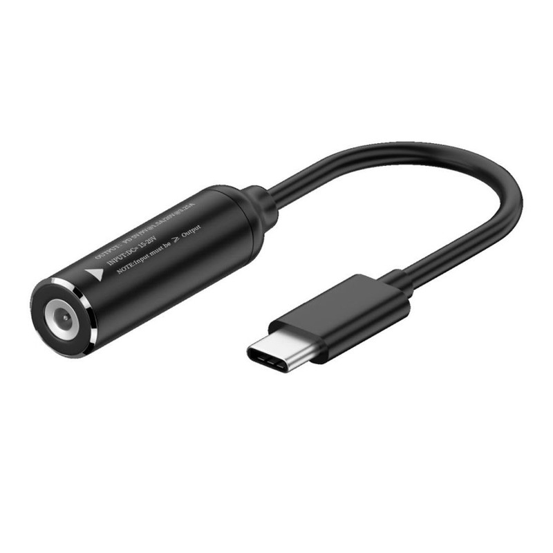 USB 65W Charge Converter DC 4.8×1.7mm to USB 5V 9V 20V Power Plug Charge Cable