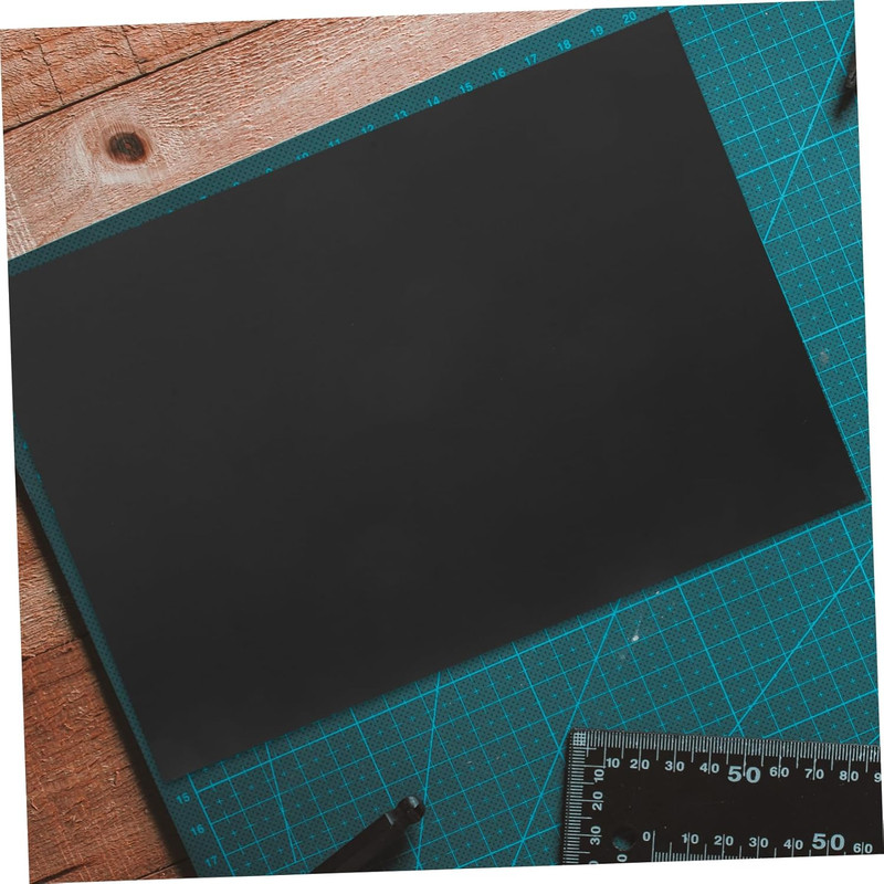 2Pcs A4 Aluminum Engraving Blanks Black Anodized Metal Plates for DIY Crafting a gallery