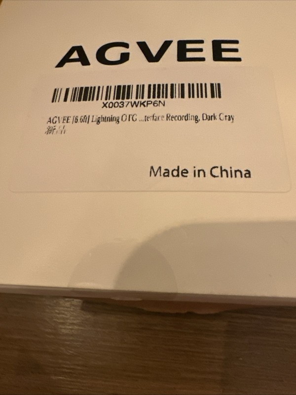 AGVEE USB-B Charging Cable NEW. FREE SHIPPING