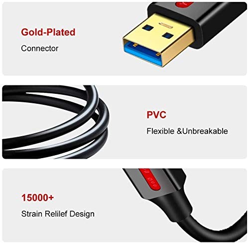 USB 3.0 Cable A Male to B Male 12 ftSuperspeed USB 3.0 Type A to B Male Cable gallery