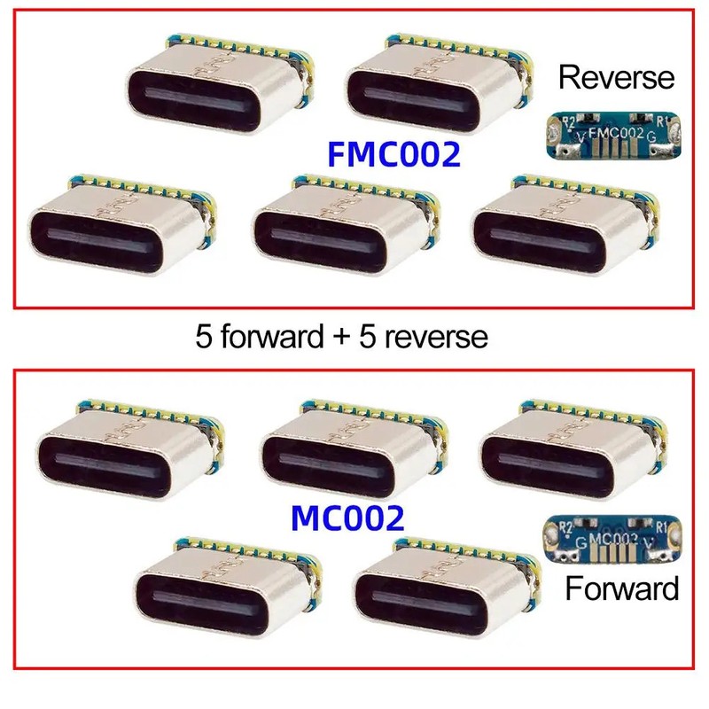 10PCS M85K Micro USB To Type C Adapter Board DIY Repair And Modification gallery