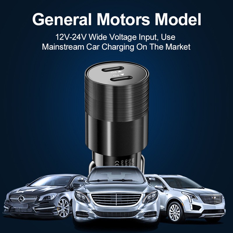 For iPhone 14 13 12 11 XR X 8 40W Adapter PD Fast Car Charger Block USB-C Cable gallery