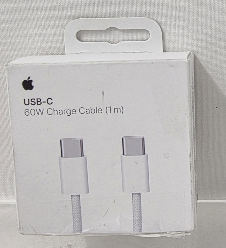 Apple USB-C Charge Cable 1m 60W Original Genuine OEM Fast Charging Cable
