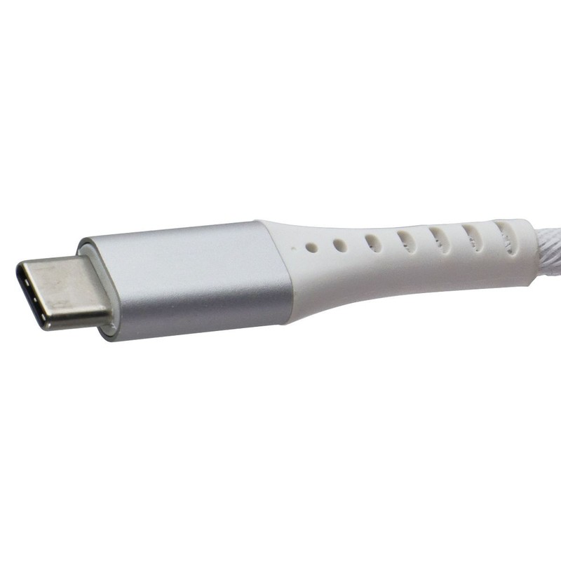 Ventev 10 Foot Alloy USB-C to 8-Pin Ultra Durable Cable - White gallery