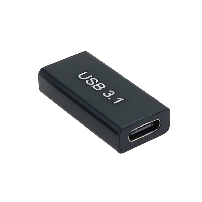 USB 3.0 Coupler Female to USB Type C Female Charging Adapter Extender Converter