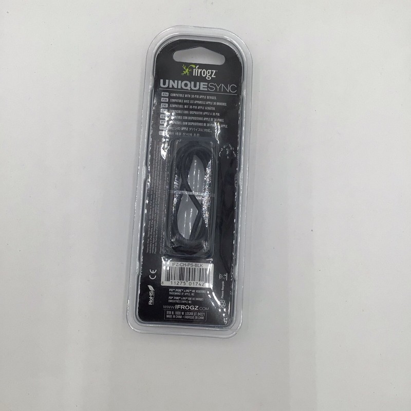 iFrogz UniqueSync USB Cable (Black) Compatible with iPad, iPhone, iPod NEW VTG gallery