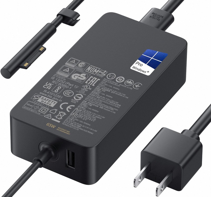 Microsoft Surface Pro Charger for 65W Windows Surface Charger 11,10,9,8,7+,7,…