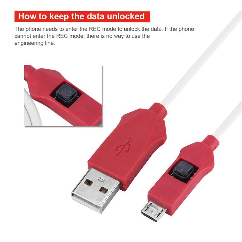 2-in-1 EDL Deep Flash Cable Type-C Micro USB 9008 Mode BL Lock Bypass Tool gallery