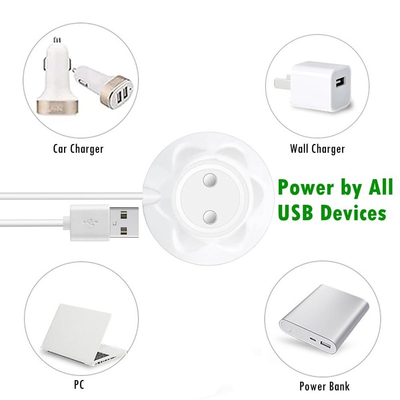 Magnetic USB Charger Cable, Replacement Fast Rose Charging Cord Dock Station (12 gallery