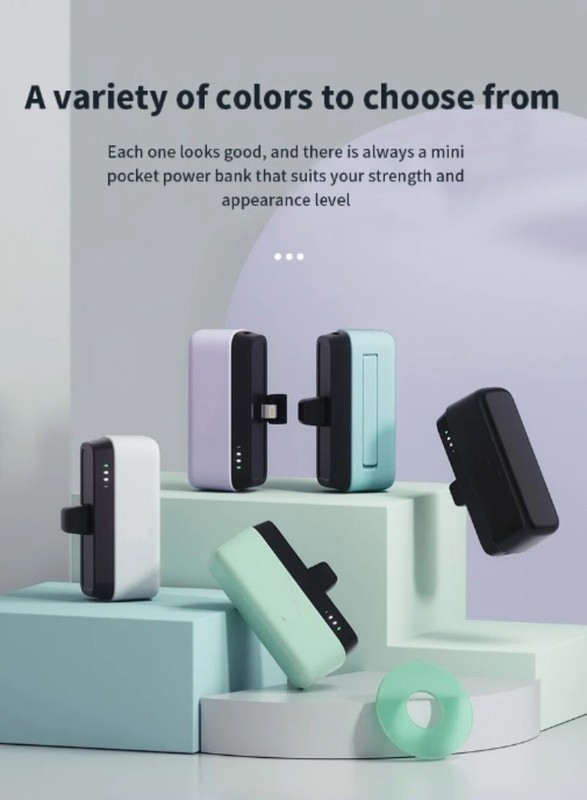 5000mAh Portable Charger External Battery Pack Power Bank For iPhone 14 13 12 11 gallery