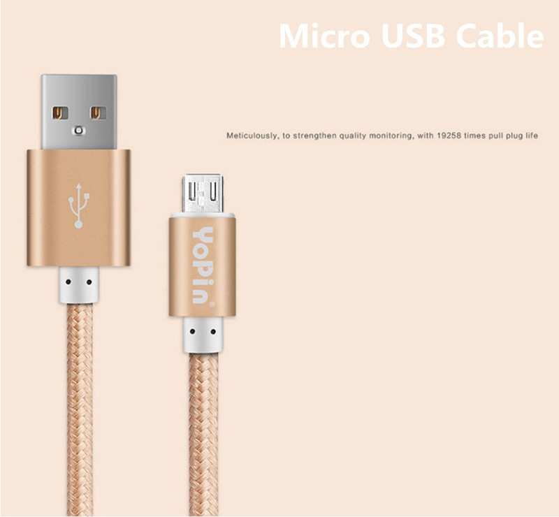Heavy Duty Micro USB Fast Charger Data Cable Cord For Samsung Android HTC LG US gallery