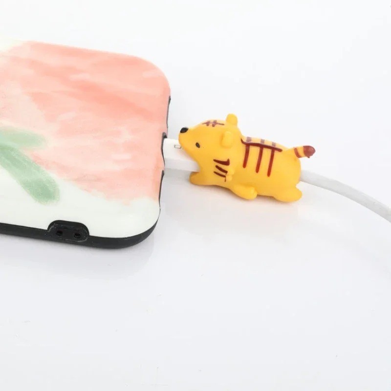 2PCS Charging Cable Organizer Animal Bite Wire Protector Cord Protection Cover gallery