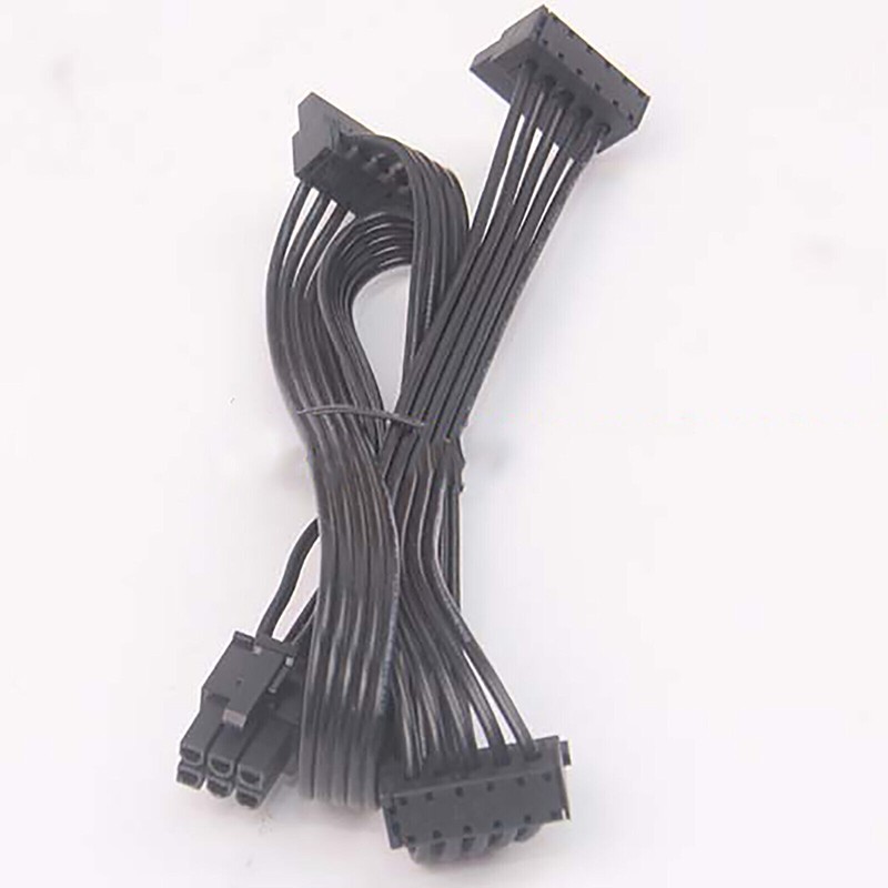 For Antec HCG Gold 650W 750W 850W Graphics Card 6+2p Power Module Line set Black gallery
