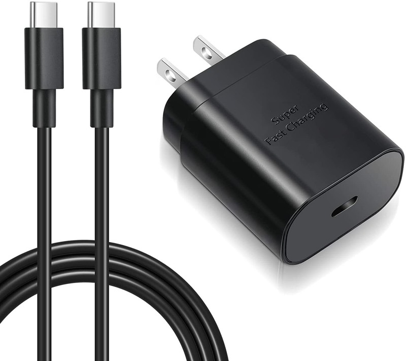 Bulk Lot For Samsung 25W Adaptive Fast Wall Charger Adapter PD To Type C Cable
