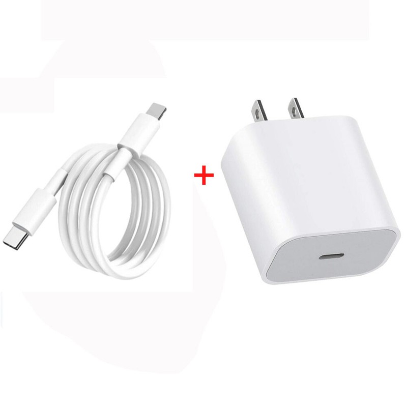 20W USB-C Fast Charger Data Sync Cable for iPhone 14 13 12 11 Pro Max XR 8 iPad