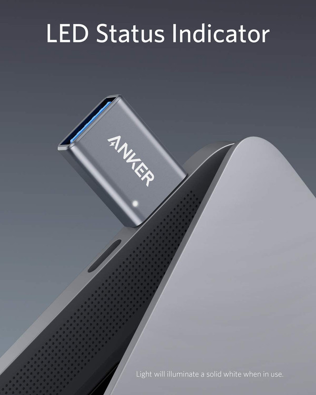 USB C Adapter (2 Pack), USB C to USB Adapter High-Speed Data Transfer for Macboo gallery