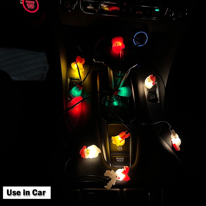 2 Pack Christmas Lights Charging Cables, Xmas 55" USB to Light-ning Charger C... gallery
