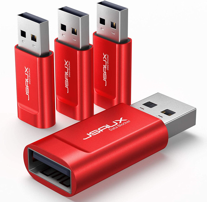 JSAUX USB Data Blocker, (4-Pack) USB a Defender Only for Quick Charge, Protect a gallery