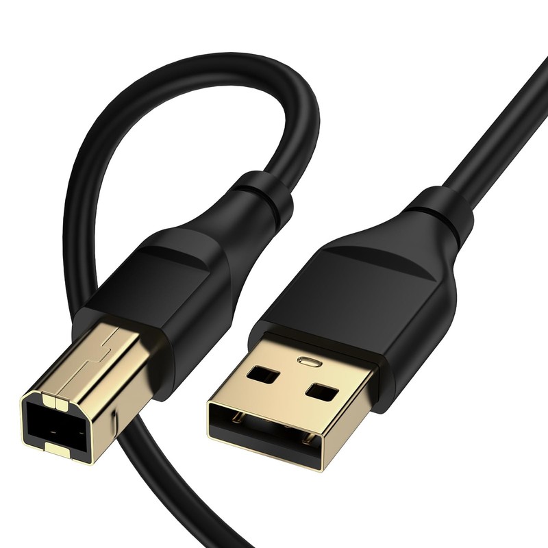 Printer Cable 20 Feet Extra Long USB a Male to USB B Male Printer Cord High Spee