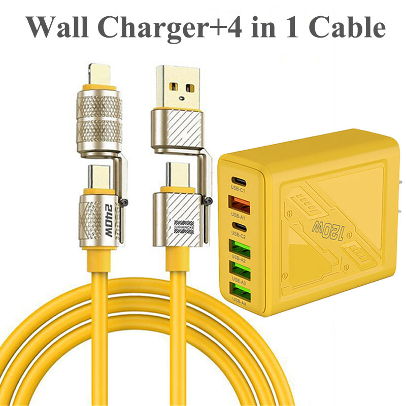 240W Super Fast Cable Type USB-C Wall Charger For iPhone 16 Pro Max 15 14 13 12