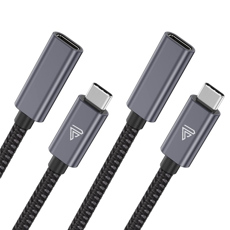 USB Type C Extension Cable, (10FT/3M) USB 3.1 (5gbps) Male to Female Extender…
