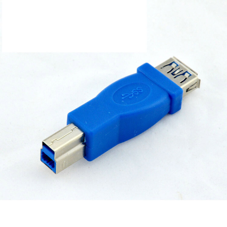 2pcs USB 3.0 A female to Printer B male converter adapter F/M gallery
