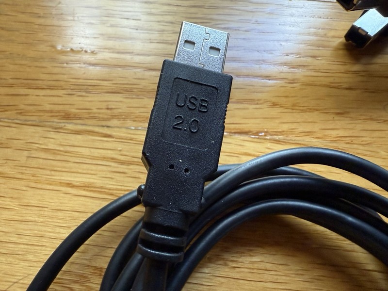 USB 2.0 A to Type B Male Data Sync cable for PC Scanners Printers etc. Lot Of 8 gallery