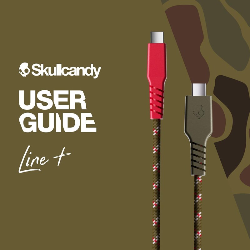 Skullcandy Line+ Braided USB C Charger Cable, 60W USB C to USB C - 6Ft gallery