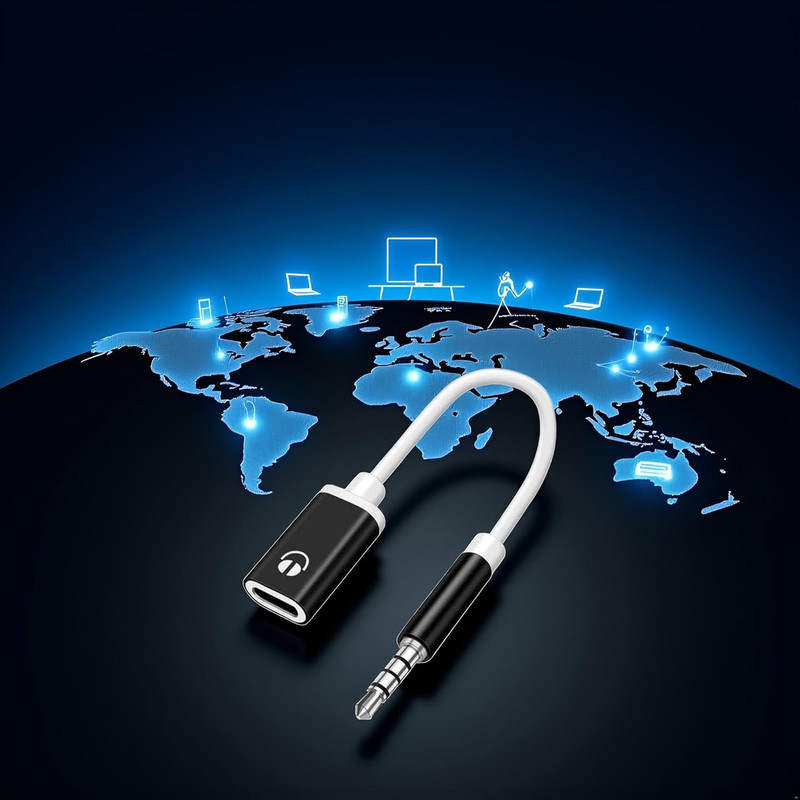 Headphone Jack Adapter,3.5Mm Male to Typec Female Audio Cable Cord,Usb C to Aux gallery