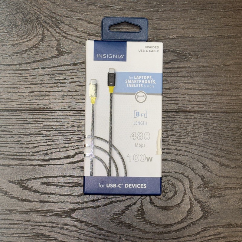 Insignia Braided USB-C Cable