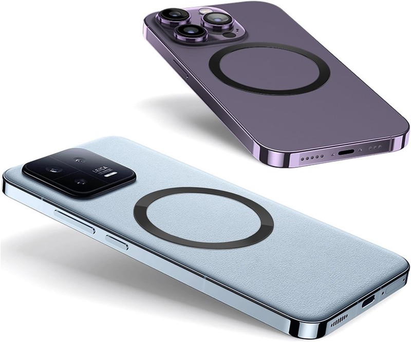 Ultra Thin Metal Phone Ring Sticker - Lightweight Magnetic Mounting Solution gallery