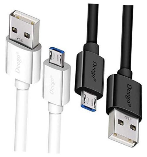 Micro USB Cable, 2Pack Extra Long Android Charger Cable 10Ft 6Ft | Ps4