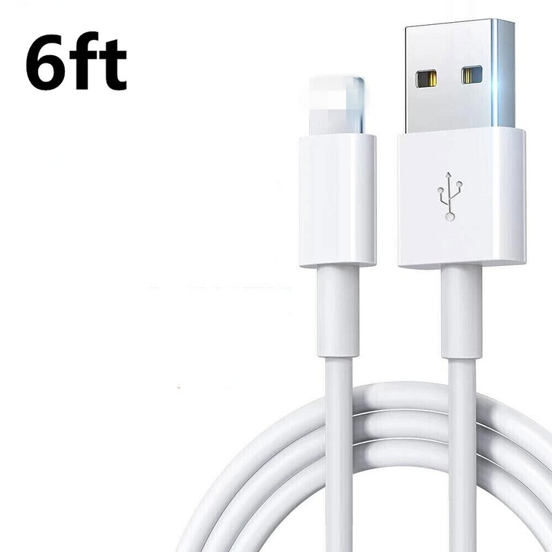Wholesale Bulk Lot USB Cable 3/6FT For iPhone XR 6 7 8 11 12 13 14 Charger Cord
