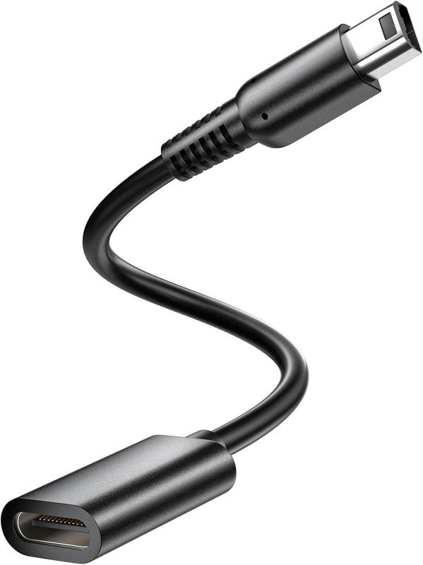 2-Pack USB-C Charging Cables for 3DS/2DS/DSi – Safe, Durable, & Travel-Ready gallery