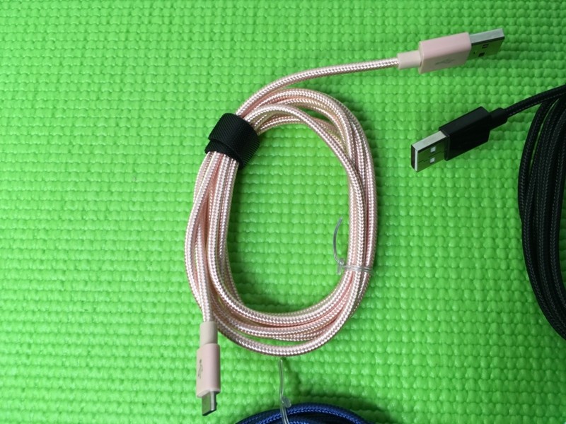 Lot of 4 blackweb Sync and Charge Cable 6 feet Micro USB Cable. gallery