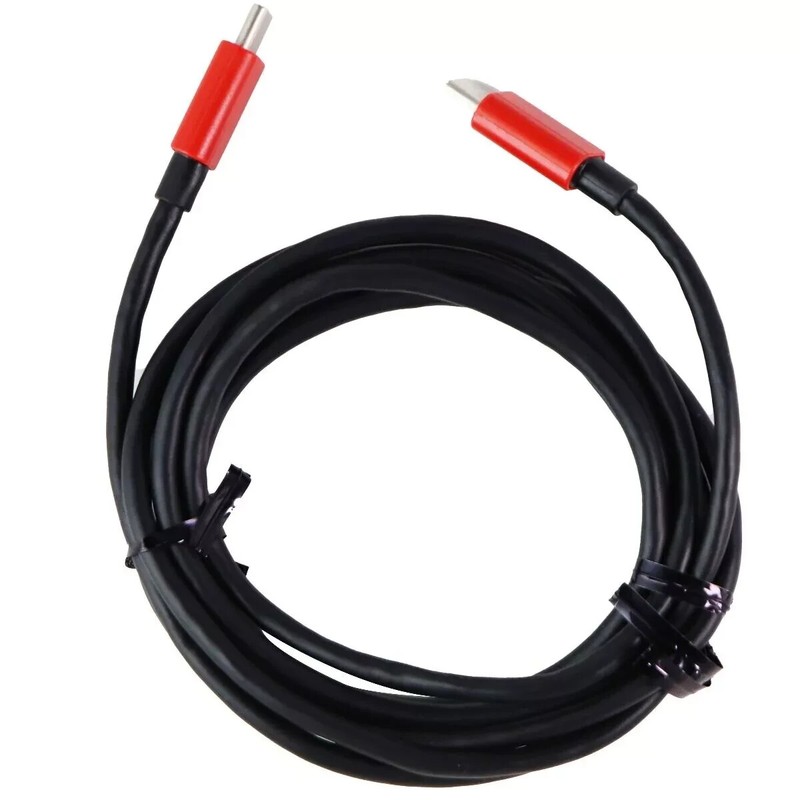 NEW 2 PACK!! Verizon 6Ft Charge and Sync Cable for USB-C Devices - Black/Red 2pk gallery