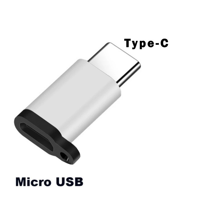 USB Type-C to Micro USB Adapter – Female to Male Converter for Xiaomi & Samsung