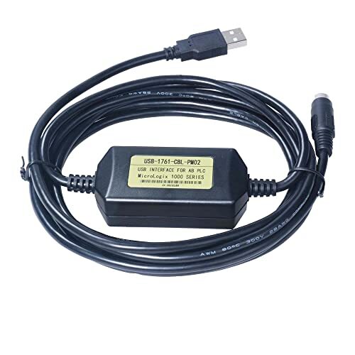 Avanexpress PLC Micrologix Cable USB Interface Compatible PLC Micrologix 1000, 1