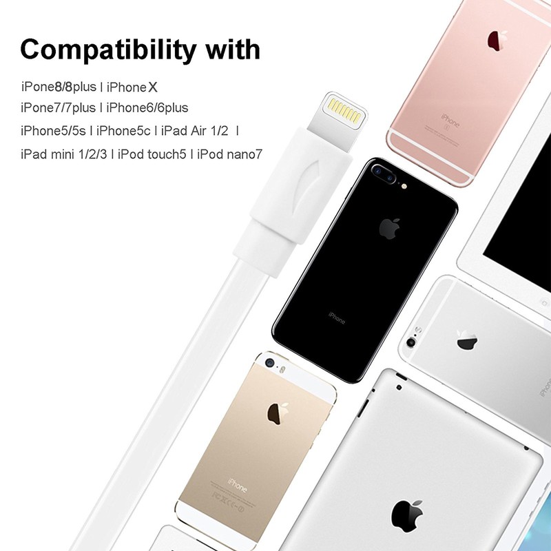 2pcs 3FT USB FAST Charging Cable for iPhone 14 Pro Max 13 12 Mini 11 Pro XS XR 8 gallery